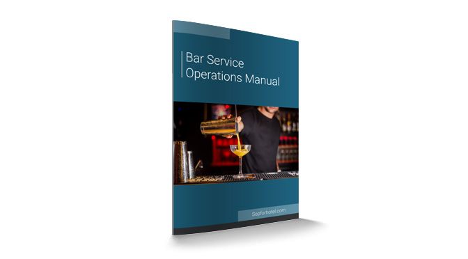 Bar Service - Operations Manual
