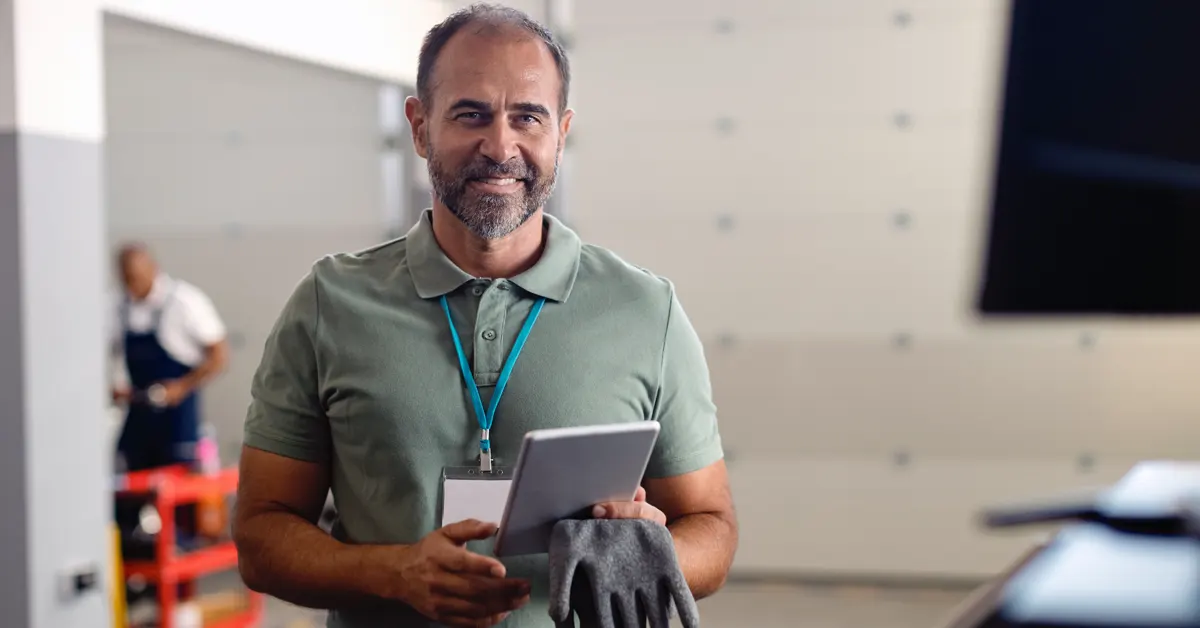 A Hotel Director of Engineering, in a green polo shirt.